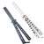 WAYDA Butterfly Knife  Balisong Knife Trainer  Practice Steel Metal Folding Knife Unsharpened Blade  Csgo Butterfly Knife - 2 Pack