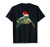 Sea Turtle Santa Christmas Hat Gift for Turtle Lovers T-Shirt