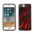 iPhone 8 Plus 7 Plus 6S Plus Dual Slim Case CASEVEREST 3D Print Cover iPhone 8 Plus Red Black Woodgrain