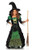 Leg Avenue Childrens Storybook Witch Costume  Medium  Black-Green