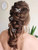 Unicra Wedding Hair Pins Rhinestone Hairpins Hair Set Crystal Jewelry Decorative Bridal Hair Accessories Pack of 3 -Gold-