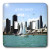 3dRose LLC lsp-109457-2 Chicago City Skyline with Sailboat Double Toggle Switch