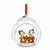 Disney Chip n Dale Glass Globe Sketchbook Ornament