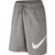 Nike Mens Sportwear Club Shorts  Dark Grey Heather-White  Medium