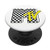 Classic MTV Logo Distressed Checkered Print PopSockets Grip and Stand for Phones and Tablets