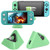 FASTSNAIL Charging Dock for Nintendo Switch-Nintendo Switch Lite  Mini Charging Station for Switch-Switch Lite 2019 Triangle Holder -Light Green-