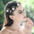 Jovono Wedding Headband Bridal Hair Vines Headpiece for Women and Girls -Gold-