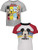 Disney Mickey Mouse Toddler Boys 2 Pack T-Shirts Pluto  Goofy  and Donald Duck 3T White-Grey