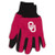 Oklahoma Sooners Two Tone Gloves - Adult