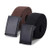 AWAYTR Boys Canvas Web Belts - 2PCS School Uniform Cotton Belt Adjustable in Four Sizes  Suitable for Girls?120cm Brown-Black