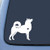 Vinyl Animals Car Sticker Husky Dog Decal Waterproof Removable Car Decor  Laptop Decals -6  L364-