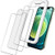 Coolwee Tempered Glass Screen Protector Compatible with iPhone 12  for iPhone 12 Pro  3 Packs  9H Anti-Scratch  HD Clarity  Haptic Touch  -Bubble Free