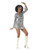California Costumes womens Disco Diva Adult Sized Costume  Silver  S sizes 6-8 US