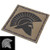 Coyote Brown IR Spartan Molon Labe Warrior 2x2 Tan Arid IFF Tactical Morale Hook-and-Loop Patch