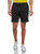 oodji Ultra Mens Drawstring Cotton Shorts  Black  M