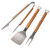 YouTheFan NCAA Mississippi Rebels Classic Series 3-Piece BBQ Set