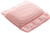 BINO Non-Slip Cushioned Bath Pillow With Suction Cups  Pink - Spa Pillow Bath Pillows For Tub Neck And Back Support Bathtub Pillow Bath Pillows For Tu