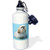 3dRose White Lhasa Apso Dog Digital Oil Painting Sports Water Bottle  21 oz  White