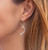 Spiral Threader Earrings  925 Sterling Silver  Drop Dangle Handmade Twisted Linear Curved Minimal Everyday Earrings