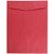 JAM PAPER 10 x 13 Open End Catalog Colored Envelopes - Red Recycled - 100/Pack