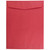 JAM PAPER 10 x 13 Open End Catalog Colored Envelopes - Red Recycled - 100/Pack