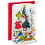 Hallmark Grinch Boxed Christmas Cards  Merry Grinchmas Paper Craft -8 Displayable Pop Up Cards and Envelopes-