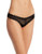 Eberjey Womens Delirious Lace Low Rise Thong  Black  Medium-Large