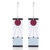 Demon Slayer Tanjiro Earrings Tanjirou Anime Cosplay Earrings Dangle Earrings Halloween Accessories -white-tanjiro-
