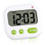 Acogedor Digital Alarm Clock  LED Alarm Clock Music-Vibration Alarm Clock with Timer Loud Alarm Snooze  Dimmer Nightlight
