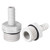 uxcell PVC Barb Hose Fitting Connector Adapter 8mm or 5-16 Barbed x G1-2 Male Pipe 2pcs