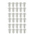 uxcell M6x15mm Rivet Hex Socket Head Insert Nut Screw Post Nickel Plated 30pcs