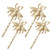 4pcs Bee Hair Clips with Alloy  Wedding Gold Honeybee Hairpins Accessories for Women Girl 4pcs Bee Hair Clips with Alloy  Wedding Gold Honeybee Hairpins Accessories for Women Girl
