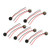 5PCS 41-5mm Electret Condenser Microphone MIC Capsule 2 Leads