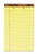 The Legal Pad Legal Pad, 8-1/2" x 14", Perforated, 2HP, Canary, Legal/Wide Rule, 50 Sheets per Pad, 12 Pads per Pack