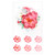 Northcott Blossoming Beauties Digital Panel 24 White Multi Quilt Fabric