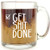 Get Shit Done - Glass Coffee Mug - Makes a Great Motivational Gift Under 15