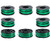 LEIMO DF-080 Spool Trimmer Replacement Spools Compatible with Black Decker GH1000 GH1100 GH2000 Weed Eater String  DF-080 Spool Line Refills  Dual Lin