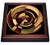 3dRose Digital Artwork Design Trivet with Ceramic Tile  8 by 8  Brown
