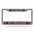 NCAA Rico Industries Bling Chrome License Plate Frame with Glitter Accent  Syracuse Orange