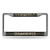 NCAA Rico Industries Bling Chrome License Plate Frame with Glitter Accent  Vanderbilt Commodores