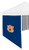 Logo Brands NCAA Auburn Tigers Unisex 9 x 9 Side Panel  One Size  Team Color