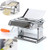 Pasta Maker Machine Hand Crank - Roller Cutter Noodle Makers Best for Homemade Noodles Spaghetti Fresh Dough Making Tools Rolling Press Kit - Stainles