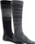 Burton Mens Performance Lightweight Sock 2Pk  True Black  Medium