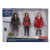 Doctor Who Companions of The 3rd and 4th Doctors Set B - Includes Sarah Jane Smith  Romana 1  and Romana 2 Action Figures - Classic Dr Who Merchandise -