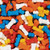 Dubble Bubble Bonz Candy  3 Pounds Vending Hard Candy Candy Coated-