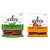 Dukes Hatch Green Chile Pork Sausages  16 Ounce and Cajun Andouille Pork Sausages  5 Ounce