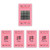 My Scratch Offs Valentines Day Kit of 25 Cards -Tic-Tac-Toe-