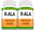 2 Bottles R-ALA R-Alpha Lipoic Acid 200mg 180 Total Capsules KRK Supplements