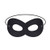 1 Piece Black Superhero Masks  Black Eye Mask Costume  Felt Eye Masks Can Adjustable Elastic Rope Incredible Mask  Great for Kid Party Halloween Mask