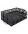 EasyPAG Desk Organizers and Accessories Stackable Paper Tray -2 Tier Stackable Letter Trays Black